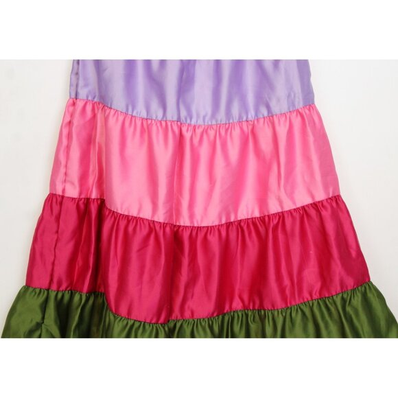 NEW 2010 Gymboree Fairy Fashionable Tiered Satin Skirt 10 Shirred Elastic Waist - Picture 7 of 8